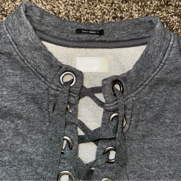 MOTHER tie up sweater - Picture 4 of 6